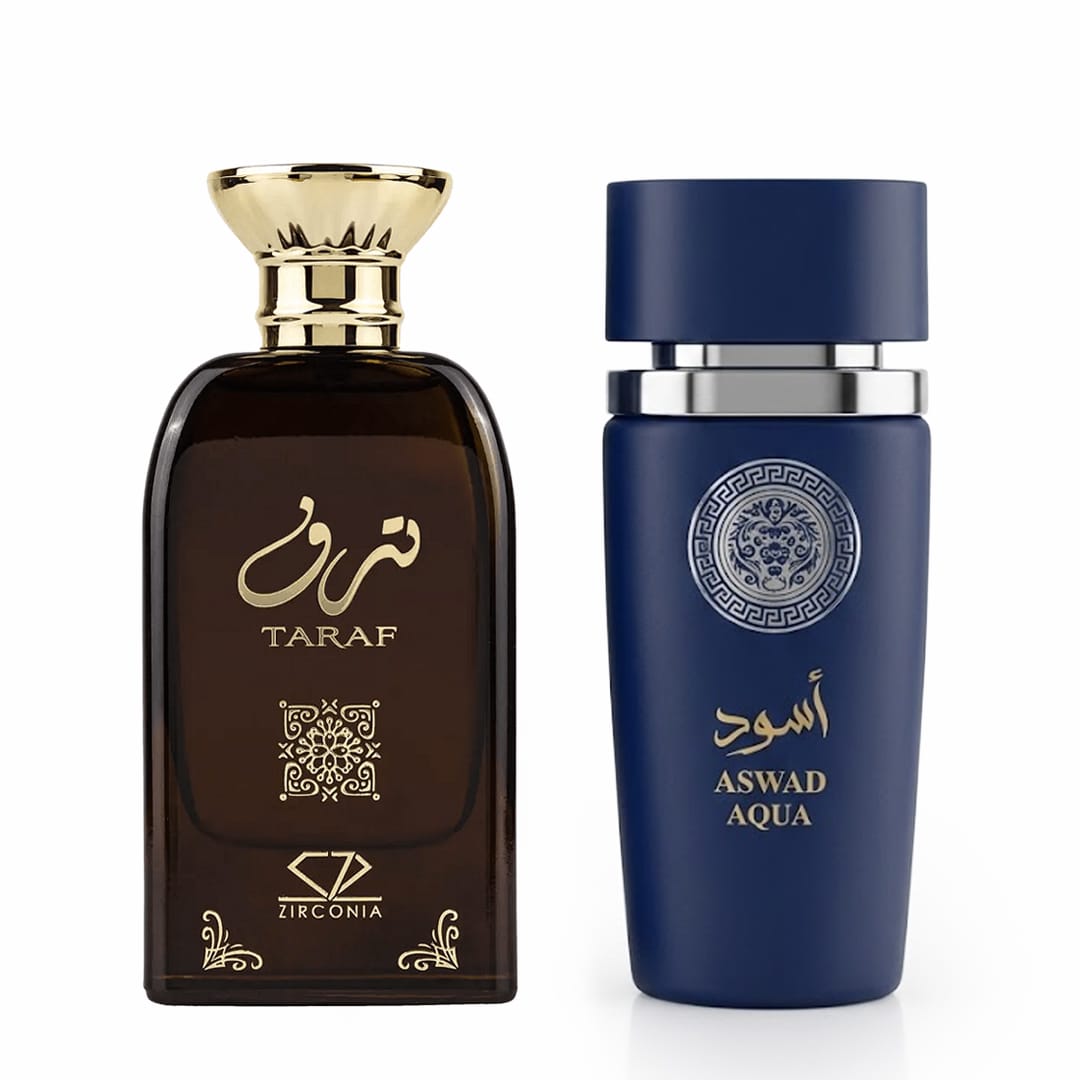 Мъжки Парфюм Taraf & Aswad Aqua (100 Мл Х 2) AromaRay.Bg