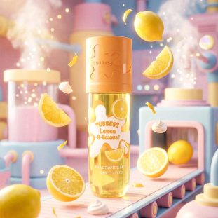 Tubbees Lemon A Licious Fragrance Mist 90 мл ароматен спрей за тяло AromaRay.bg