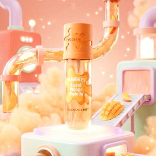 Tubbees Sweet Mango Melody fragrance mist 90ml тропически ароматен спрей за тяло манго AromaRay