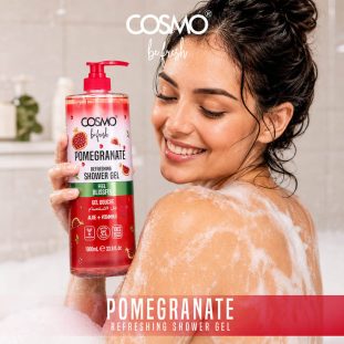 Cosmo Be Fresh душ гел с нар 1000 мл с алое вера и витамин E – AromaRay.bg
