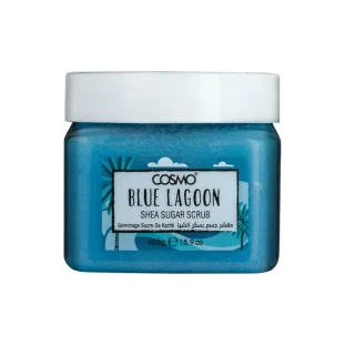Cosmo Blue Lagoon захарен скраб за тяло с масло от шеа – AromaRay.bg