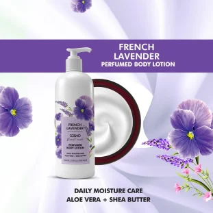 Cosmo French Lavender лосион за тяло с лавандула и масло от карите – AromaRay.bg