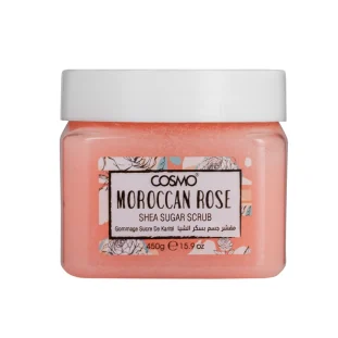 Cosmo Moroccan Rose захарен скраб за тяло с масло от шеа и роза – AromaRay.bg