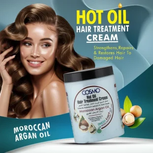 Cosmo маска за коса с арганово масло за суха и увредена коса – AromaRay.bg