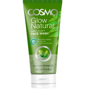 Cosmo Glow Natural гел за лице против акне с нийм – AromaRay.bg