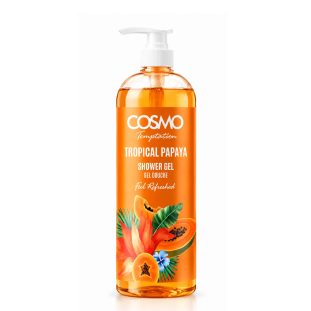 Cosmo Temptation душ гел Папая 1000мл | AromaRay.bg