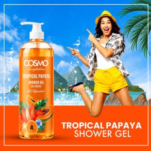 Cosmo Temptation душ гел Папая 1000мл | AromaRay.bg