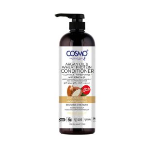 Cosmo Argan Oil & Wheat Protein Conditioner – арганов балсам за коса с пшеничен протеин от AromaRay.bg